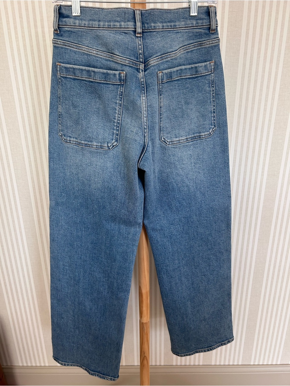 Madewell Emmett Wide-Leg Full Length Jean Women’s Size 28 NEW Atlin Wash - Picture 9 of 11